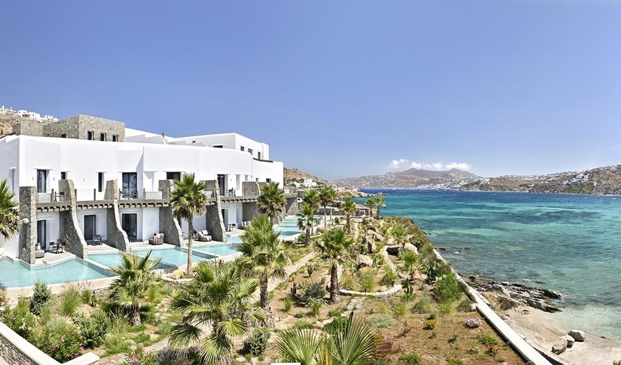 Aeonic Suites & Spa - Only Adults Ornos  Exterior foto
