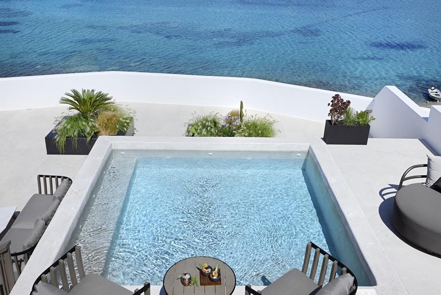 Aeonic Suites & Spa - Only Adults Ornos  Exterior foto