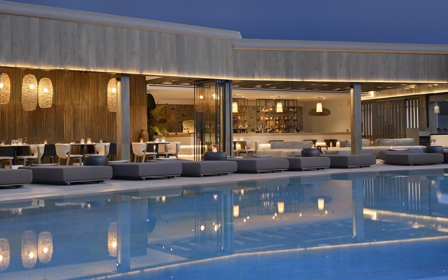 Aeonic Suites & Spa - Only Adults Ornos  Exterior foto