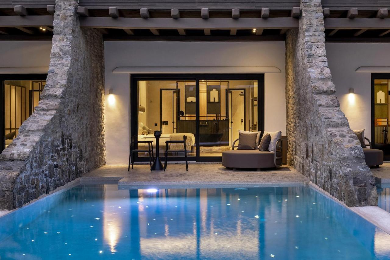 Aeonic Suites & Spa - Only Adults Ornos  Exterior foto